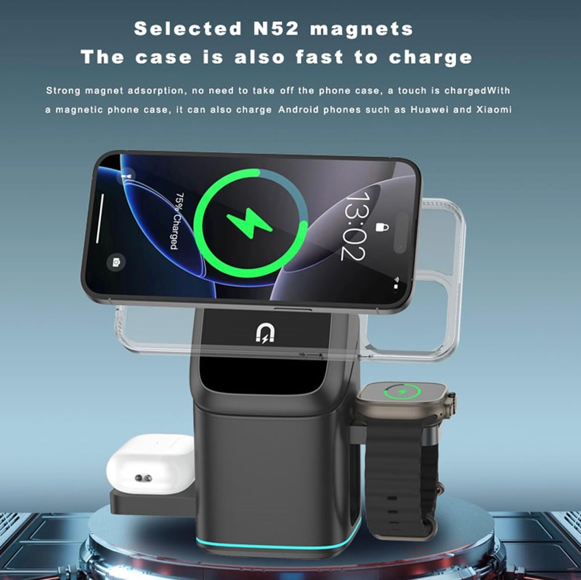 Three in One Wireless Charger